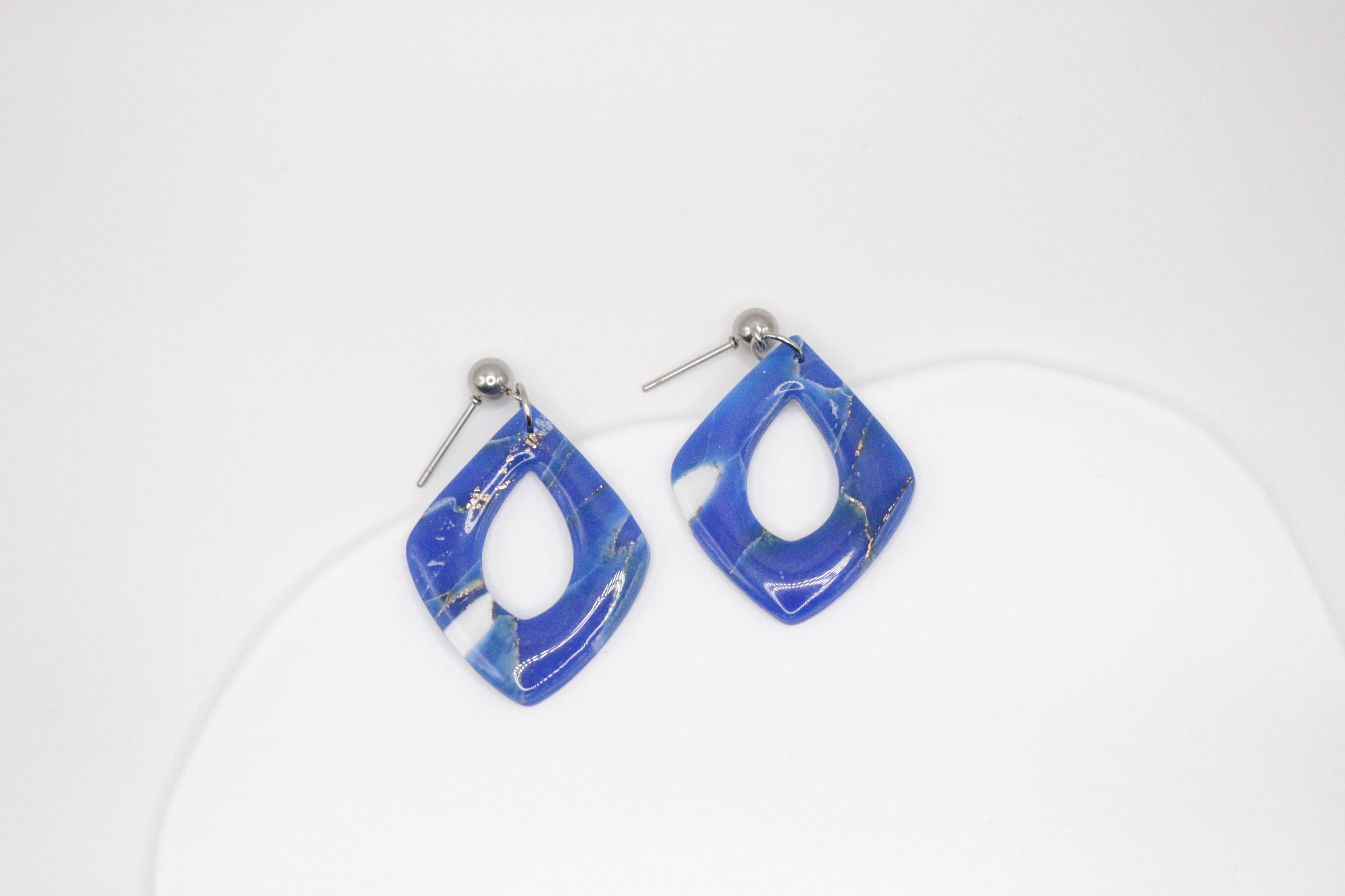 Boucles effet Lazuli - Losange