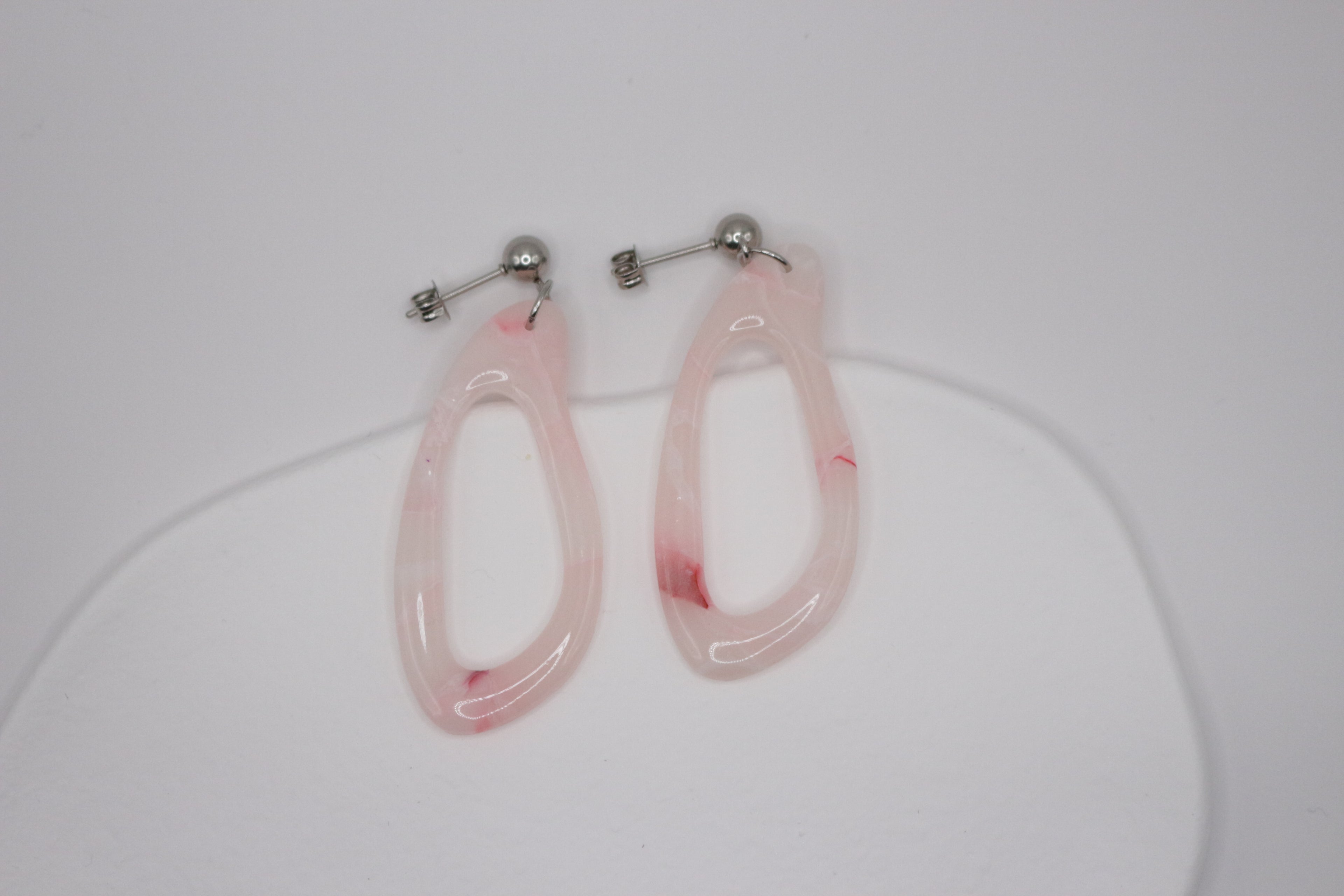 Boucles effet Rose Quartz - Goute