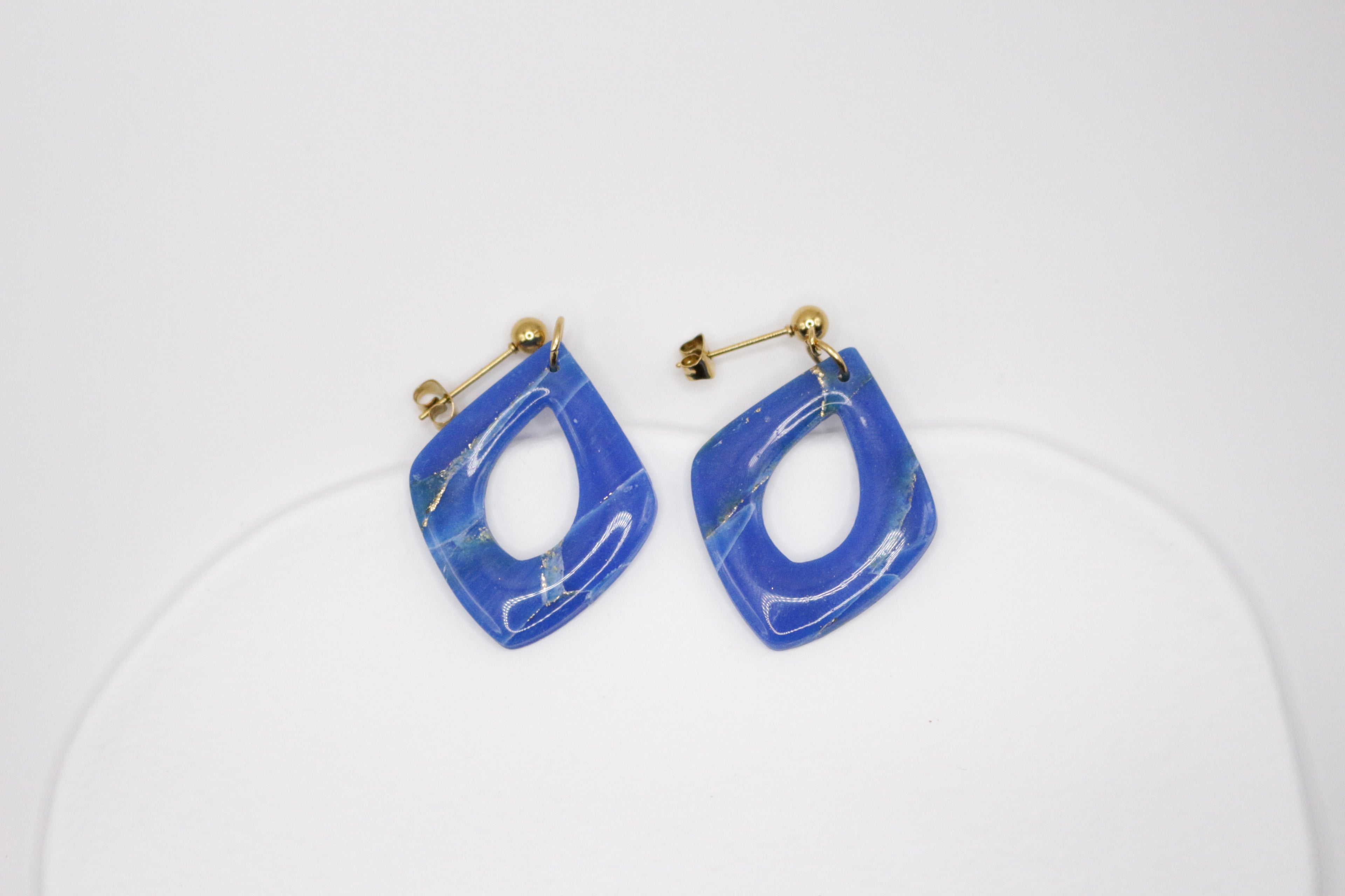 Boucles effet Lazuli - Losange