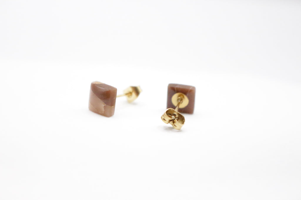 Boucles Chocolat - Puces