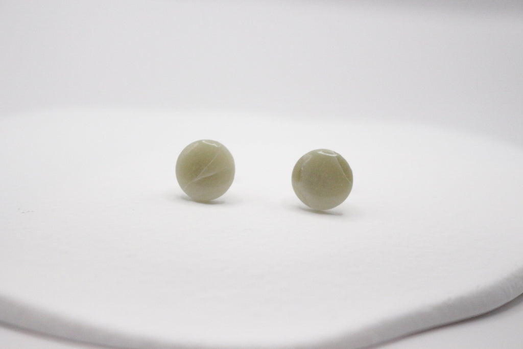 Boucles effet Jade - Puces