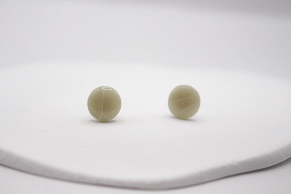 Boucles effet Jade - Puces