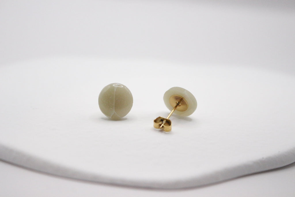 Boucles effet Jade - Puces