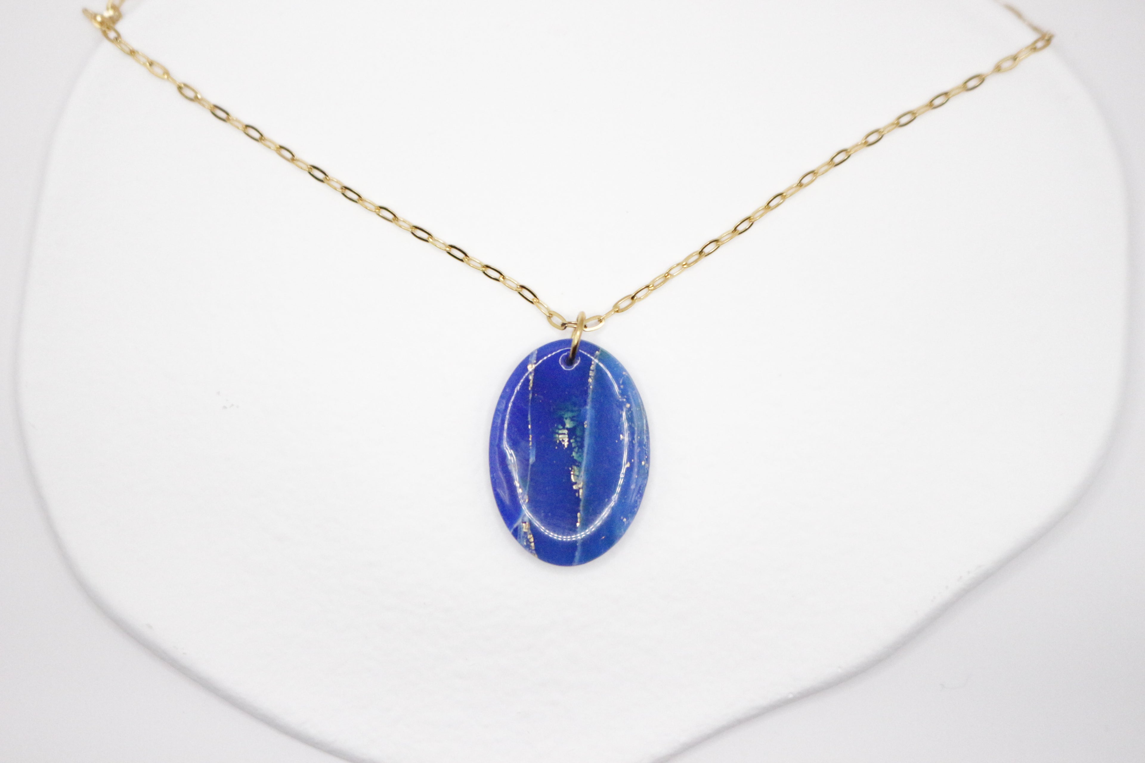 Collier effet Lazuli