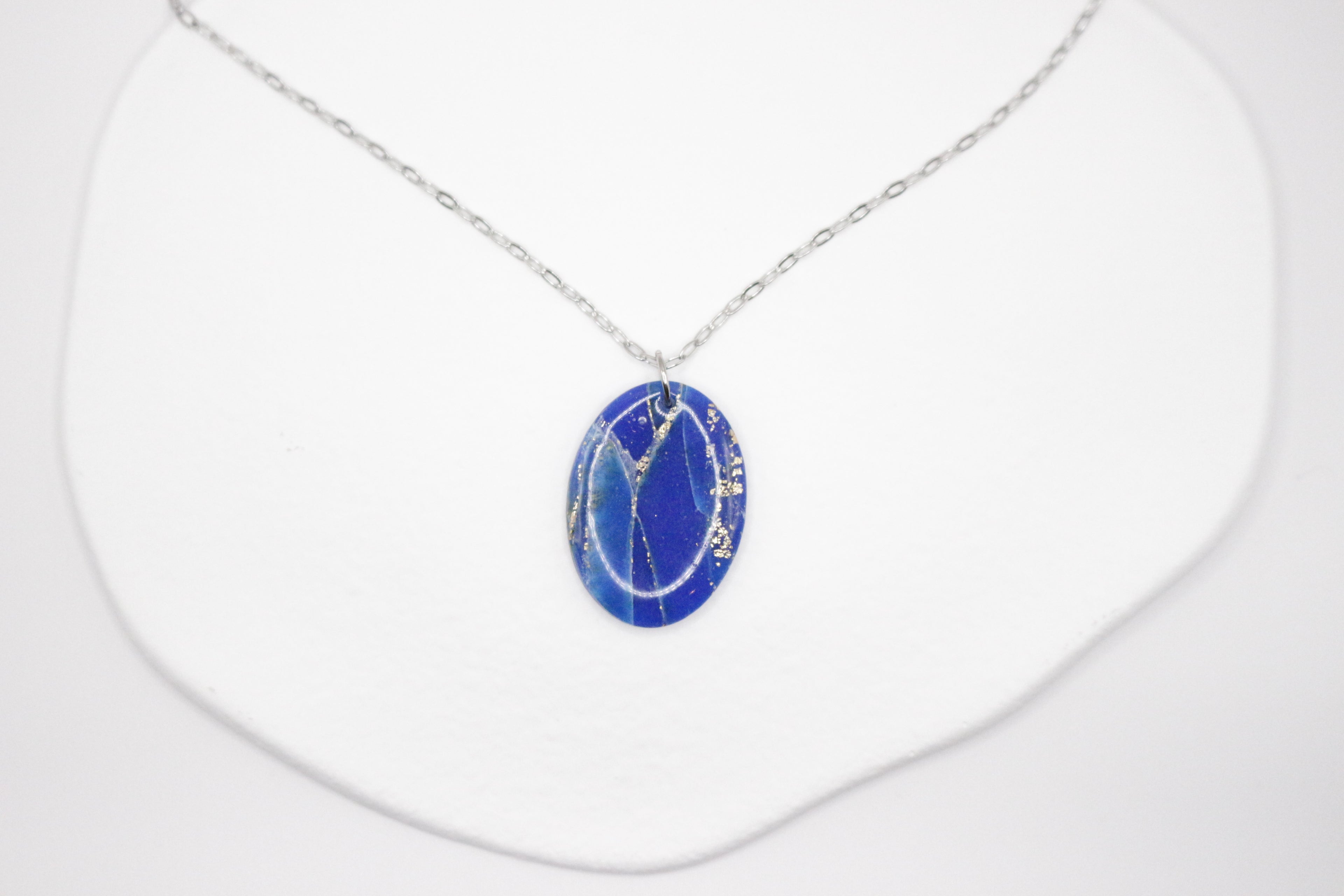 Collier effet Lazuli