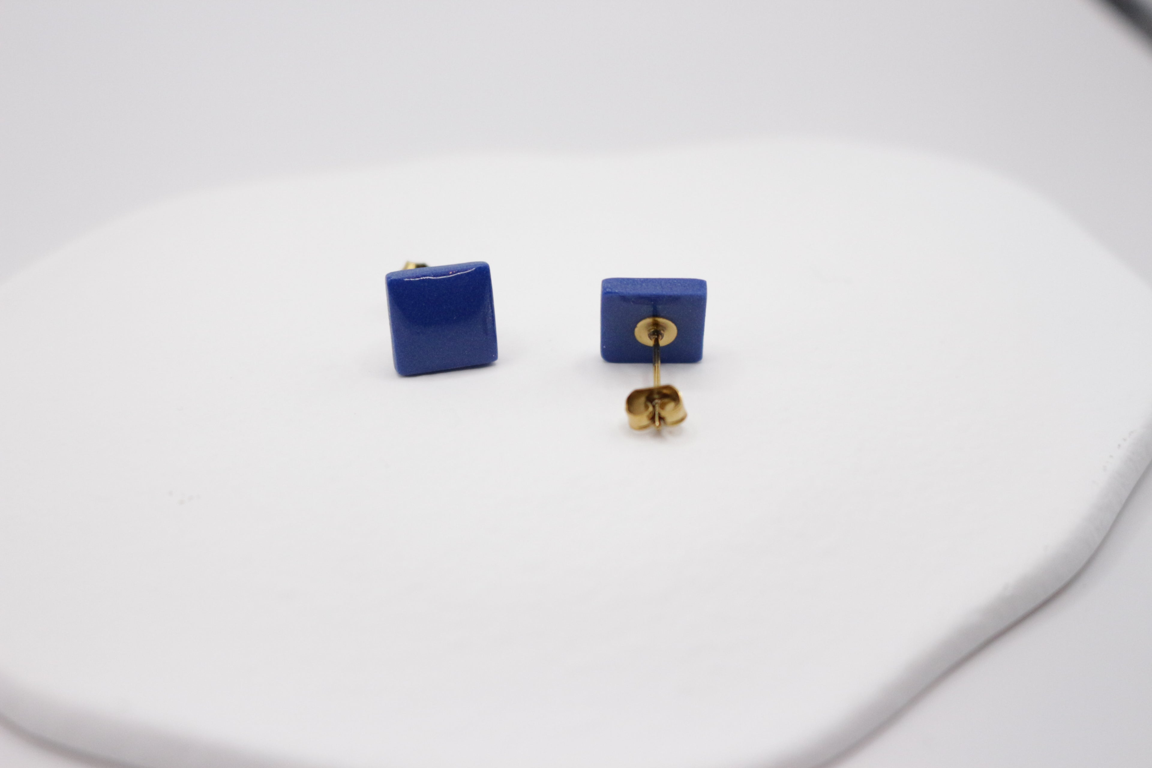 Boucles Bleu nuit - Puces