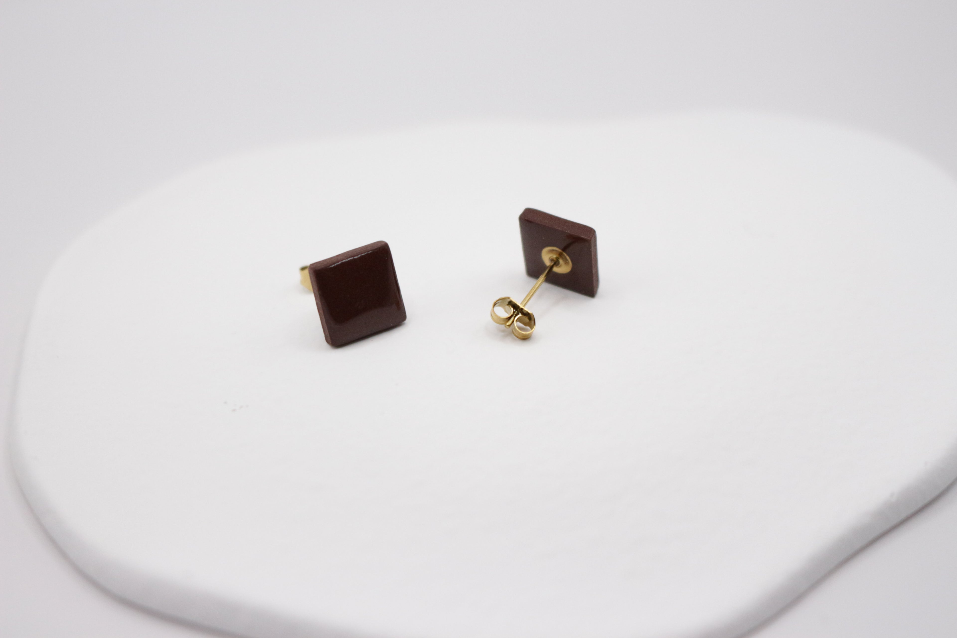 Boucles Marron - Puces