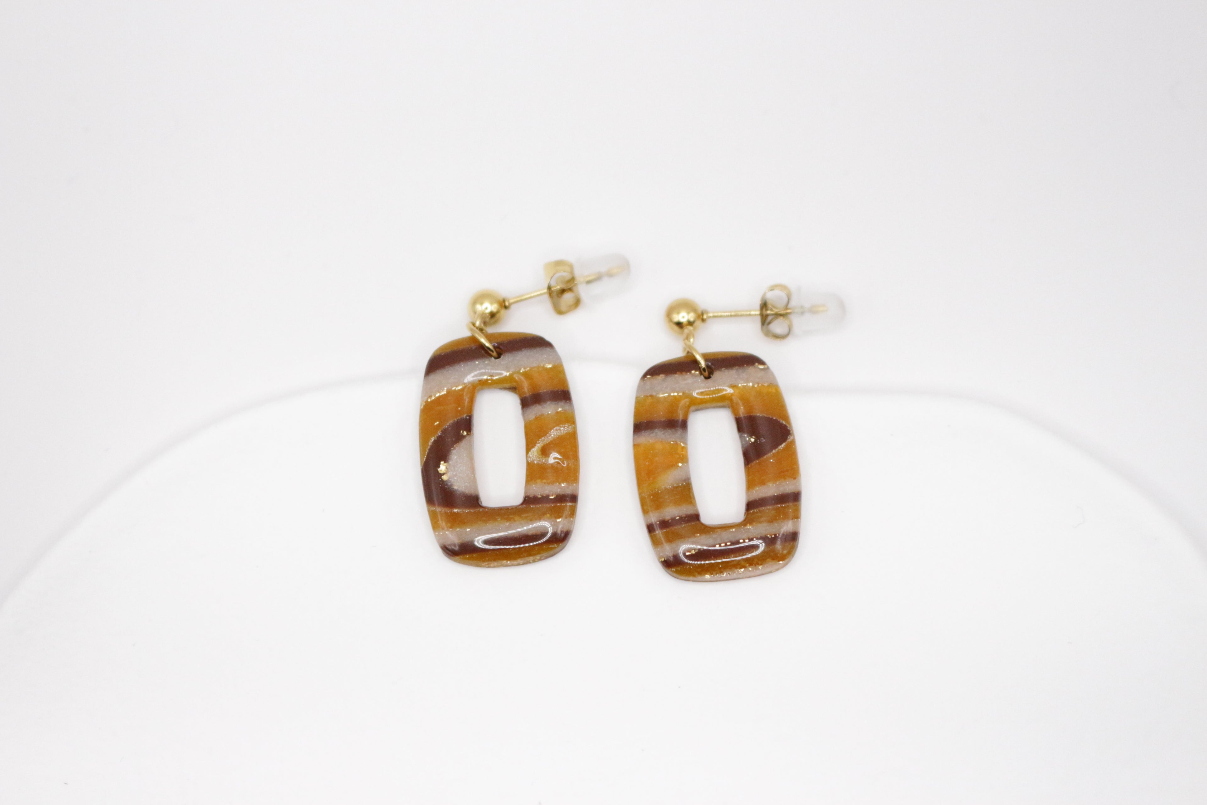 Boucles Bûche - Rectangle