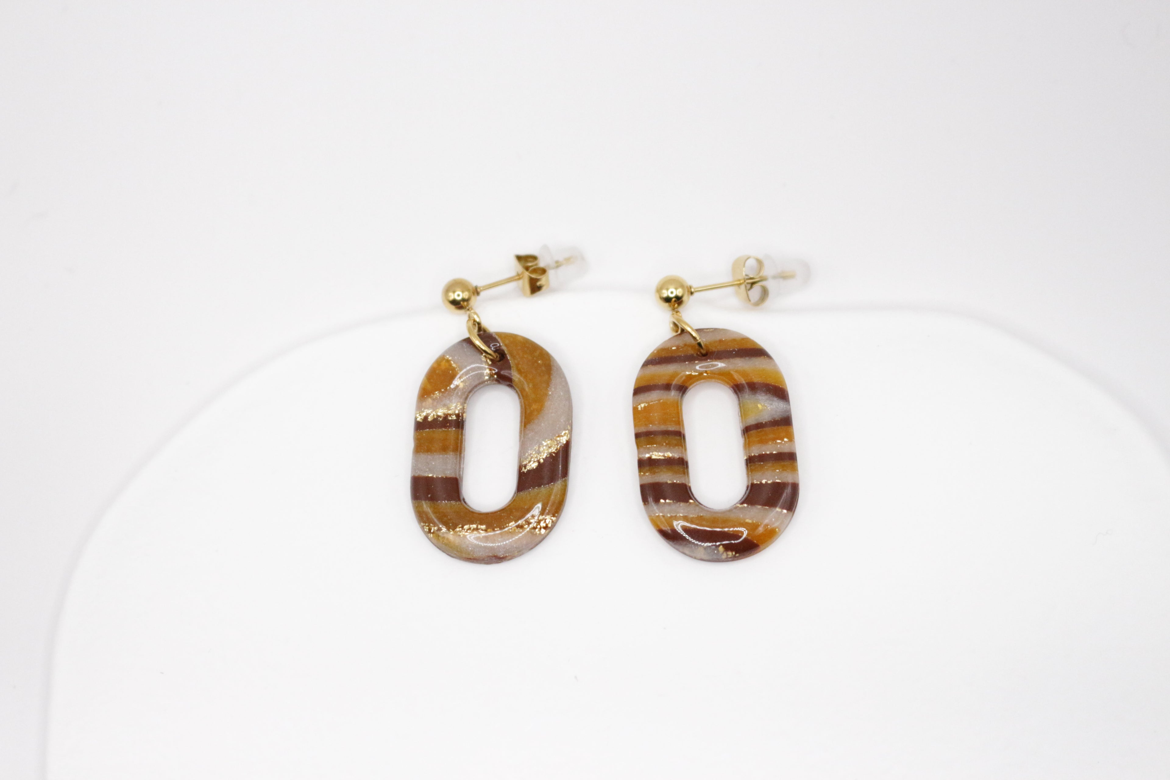 Boucles Bûche - Oval