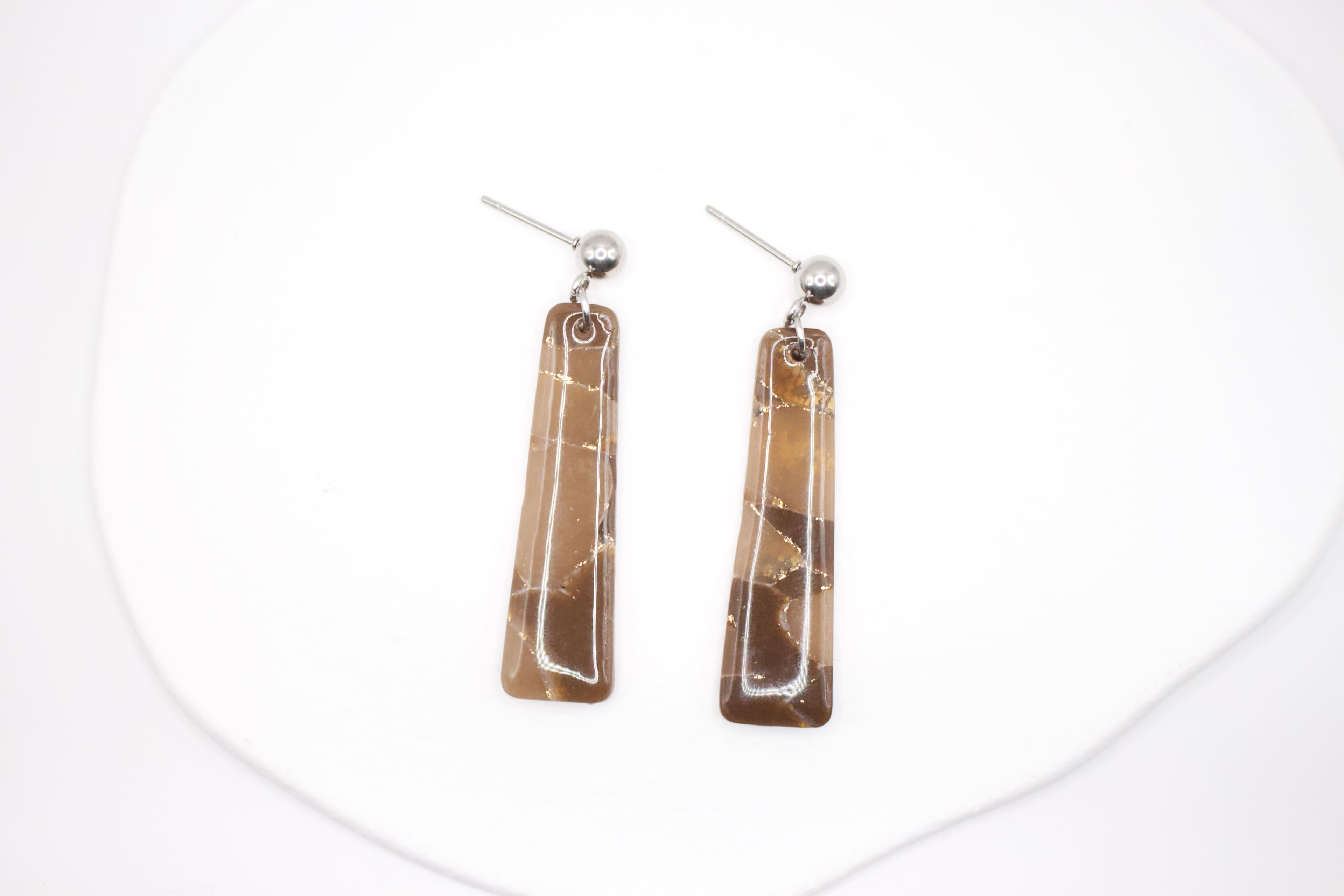 Boucles Chocolat - Tige